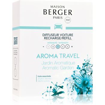 Maison Berger Paris Car Aroma Travel parfum pentru masina Refil (Aromatic Garden)