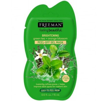 Masca exfolianta antioxidanta cu Vitamina C si Ceai Verde FREEMAN Peel-Off Gel Mask, 15 ml ieftin