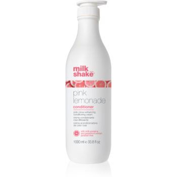 Milk Shake Pink Lemonade balsam nuanțator pentru par blond