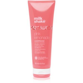 Milk Shake Pink Lemonade balsam nuanțator pentru par blond ieftin