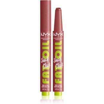 NYX Professional Makeup Fat Oil Slick Click balsam de buze colorat