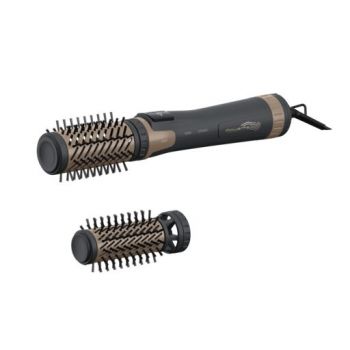 Perie rotativa ROWENTA Brush Activ' CF9528F0 1000 W generator ioni invelis ceramic jet aer rece negru & maro