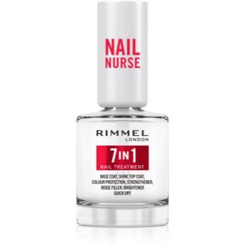 Rimmel Nail Nurse 7-in-1 lac de unghii de baza si superioara 7 in 1