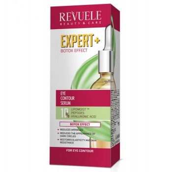 Ser Contur pentru Ochi cu Efect de Botox, cu Peptide si Acid Hialuronic, Revuele, 30 ml de firma originala