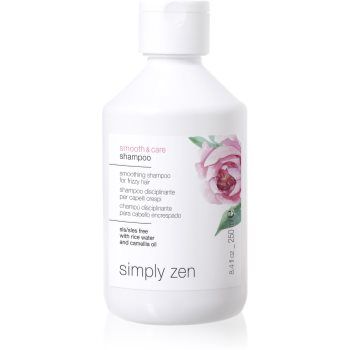 Simply Zen Smooth & Care Shampoo sampon pentru indreptarea parului anti-electrizare