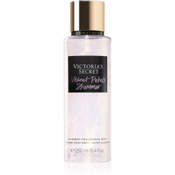 Victoria's Secret Velvet Petals Shimmer spray pentru corp cu particule stralucitoare pentru femei