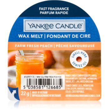 Yankee Candle Farm Fresh Peach ceară pentru aromatizator