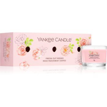 Yankee Candle Fresh Cut Roses set cadou