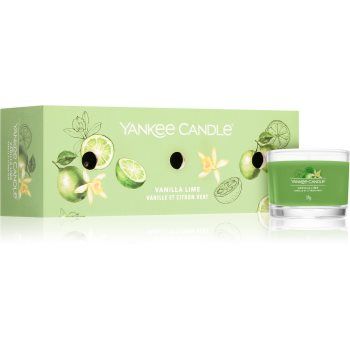 Yankee Candle Vanilla Lime set cadou de firma original