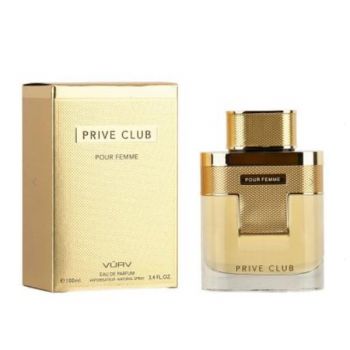 Apa de Parfum pentru Femei - Vurv EDP Prive Club Pour Femme, 100 ml