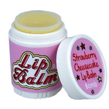 Balsam buze Strawberry Cheesecake nou, Bomb Cosmetics, 4.5 g