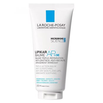 Balsam cu tripla actiune impotriva puseurilor de uscaciune a pielii Lipikar Baume AP+M, 200 ml, La Roche-Posay