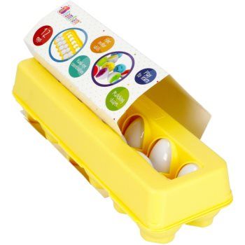 Bam-Bam Egg Shape Sorter Set jucărie interactivă cu piese care se pot insera