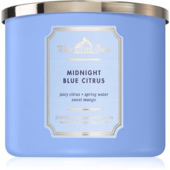 Bath & Body Works Midnight Blue Citrus lumânare parfumată de firma original