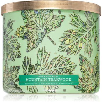 Bath & Body Works Mountain Teakwood lumânare parfumată