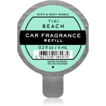 Bath & Body Works Tiki Beach parfum pentru masina rezervă