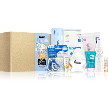 Beauty Mom & Child Box Pink/Blue ambalaj economic Blue Albastru