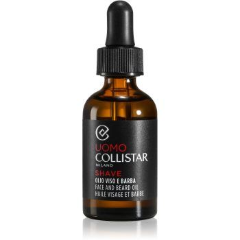 Collistar Man Face and Beard Oil ulei hrănitor pentru față și barbă