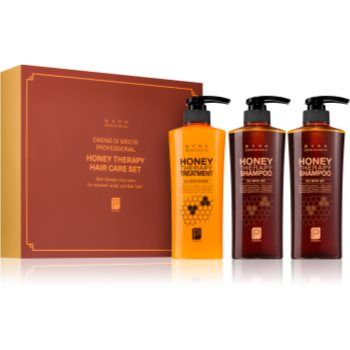 DAENG GI MEO RI Honey Therapy Professional Hair Care Set set cadou (nutritie si hidratare)