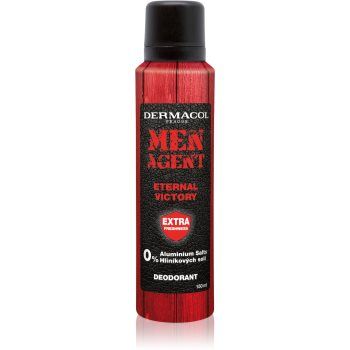 Dermacol Men Agent Eternal Victory Deodorant Spray fara continut de aluminiu pentru barbati