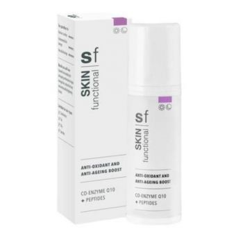 Emulsie cu Peptide si Coenzima Q10, Anti-oxidant & Anti-ageing Boost, Airless, Skin Functional, 30 ml