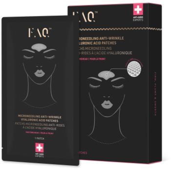 FOREO FAQ™ Microneedling Anti-Wrinkle plasture antirid pentru frunte cu acid hialuronic de firma originala