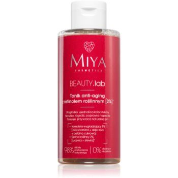 MIYA Cosmetics BEAUTY.lab Toner facial pentru reducerea semnelor de imbatranire de firma originala