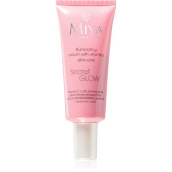 MIYA Cosmetics SecretGLOW crema iluminatoare cu vitamine