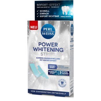 Perl Weiss Power Whitening Strips benzi pentru albirea dintilor