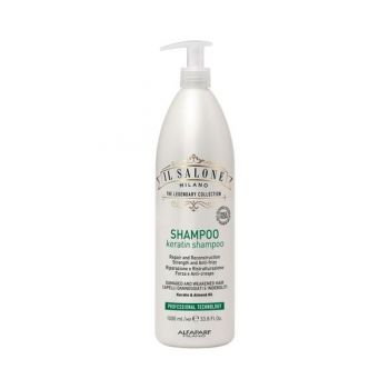 Sampon pentru Par Deteriorat si Slabit - Il Salone Milano Professional Keratin Shampoo, 1000 ml ieftin