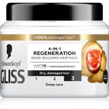 Schwarzkopf Gliss Total Repair masca pentru regenerare pentru păr uscat și deteriorat