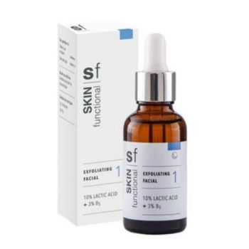 Ser Exfoliant cu Acid Lactic + Vitamina B5 - Skin Functional, 30 ml de firma original