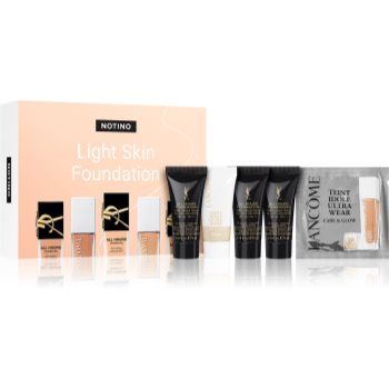 Beauty Discovery Box Notino Light Skin Foundation set pentru femei