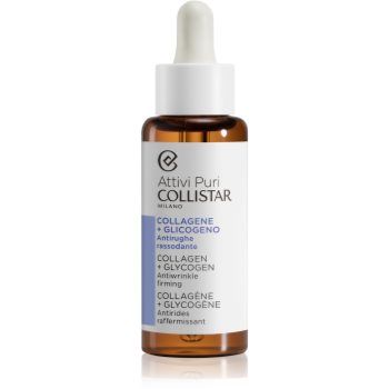 Collistar Attivi Puri Collagen+Glycogen Antiwrinkle Firming Ser pentru reducerea semnelor de imbatranire cu colagen