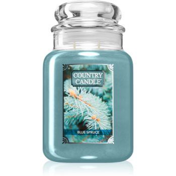 Country Candle Blue Spruce lumânare parfumată de firma original
