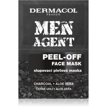 Dermacol Men Agent mască exfoliantă împotriva punctelor negre, cu cărbune activ pentru barbati