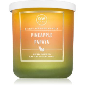 DW Home Signature Pineapple Papaya lumânare parfumată