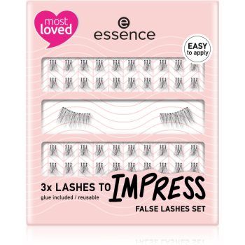 Essence LASHES TO IMPRESS gene false (ambalaj economic)