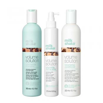 Milk Shake Volume Solution - Pachet pentru volum sh 300ml + cond 300ml + spray 175ml