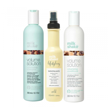 Milk Shake Volume Solution - Pachet volum si textura sh 300ml + cond 300ml + spritz 175ml