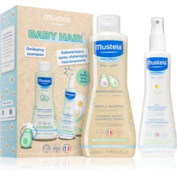 Mustela Bébé Baby Hair set cadou (pentru nou-nascuti si copii)