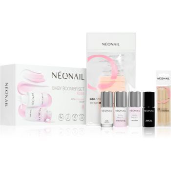 NEONAIL Baby Boomer Set Rose set pentru manichiură perfectă de firma original