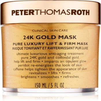 Peter Thomas Roth 24K Gold Mask masca faciala de lux pentru fermitate cu efect lifting