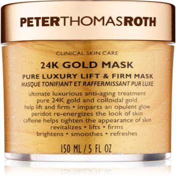 Peter Thomas Roth 24K Gold Mask masca faciala de lux pentru fermitate cu efect lifting de firma originala