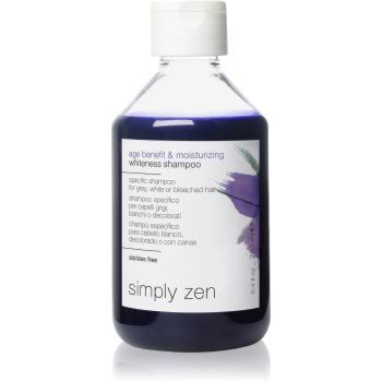 Simply Zen Age Benefit & Moisturizing șampon nuanțator pentru iluminarea părului sau pentru părul cu șuvițe