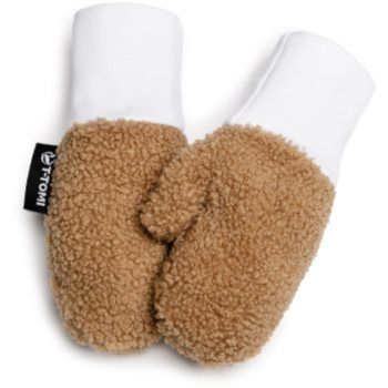 T-TOMI TEDDY Gloves Brown mănuși pentru nou-nascuti si copii