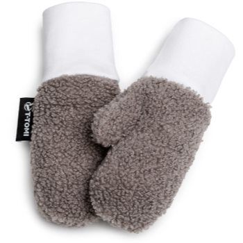 T-TOMI TEDDY Gloves Grey mănuși pentru nou-nascuti si copii