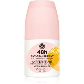 Yves Rocher 48 H deodorant roll-on antiperspirant cu musetel de firma original