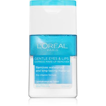 L’Oréal Paris Gentle demachiant pentru ochi si buze pentru piele sensibilă