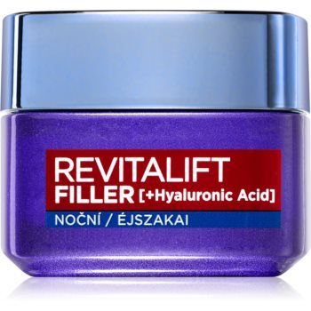 L’Oréal Paris Revitalift Filler crema de completare pentru noapte. anti-îmbătrânire